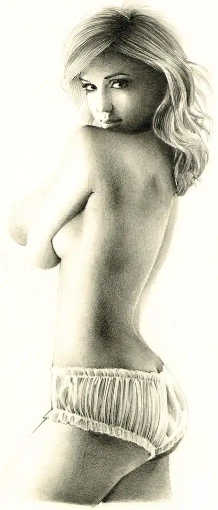 제시카 알바의 캐리커처
